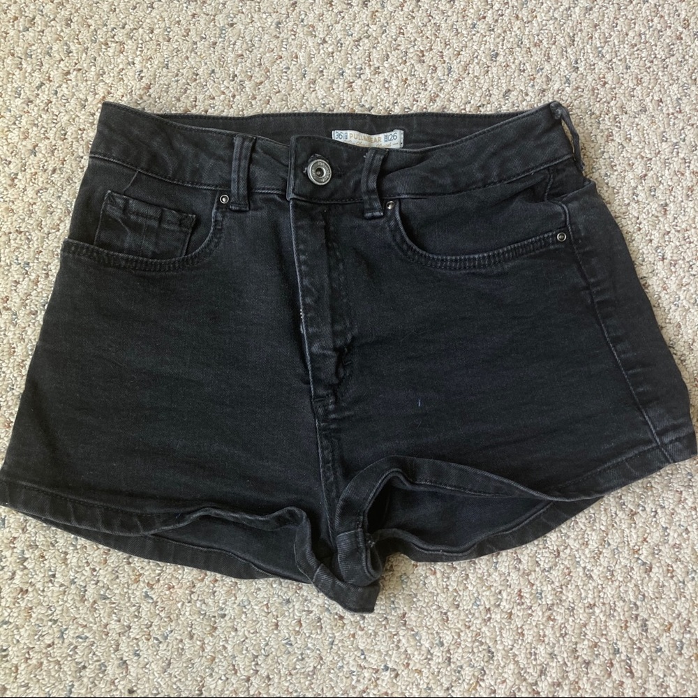 pull&bear jean shorts